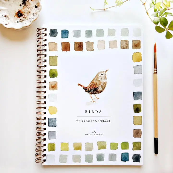 Emily Lex Watercolorbook - Birds