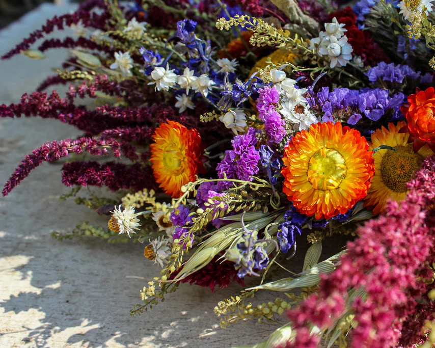 Dried Flower Wreath by Charles Little & Company - Image 2