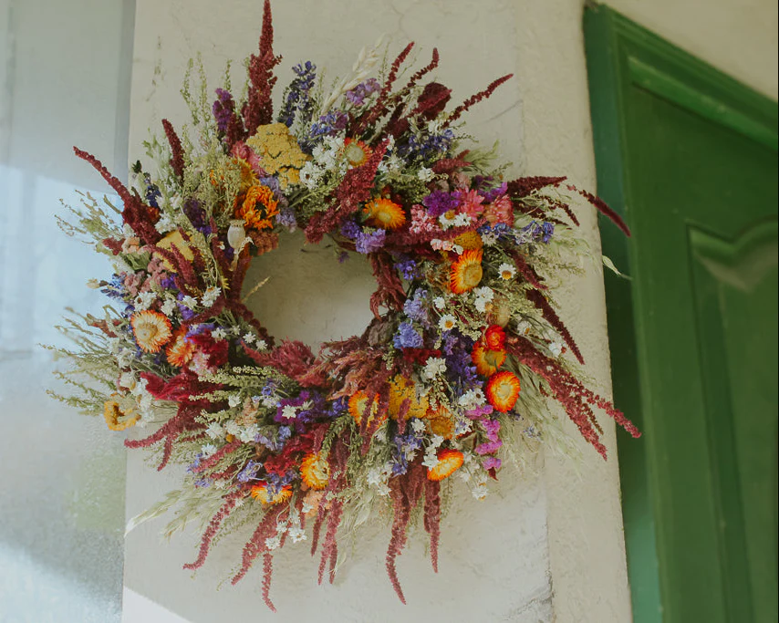 Dried Flower Wreath by Charles Little & Company - Image 4