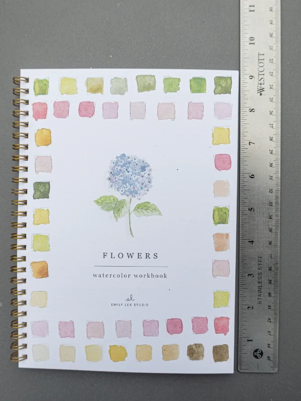 Art: Emily Lex Watercolor Book - Flowers - Image 3