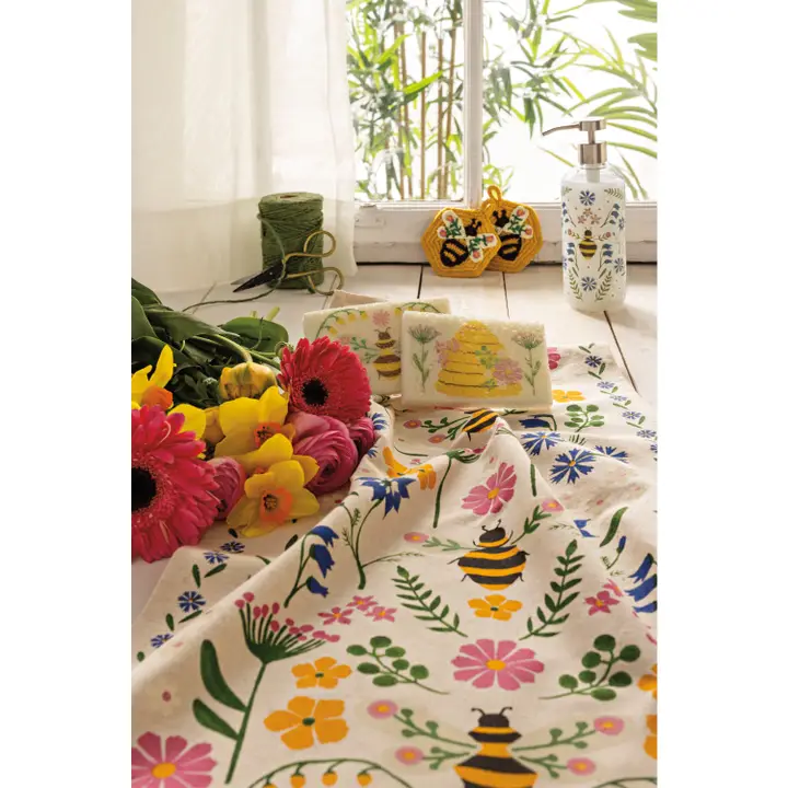 Garden Bee Dishtowel - Image 2