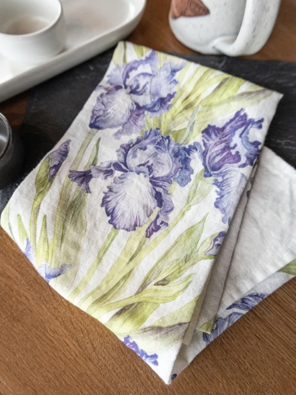 Kitchen: Iris Tea Towel - Image 3