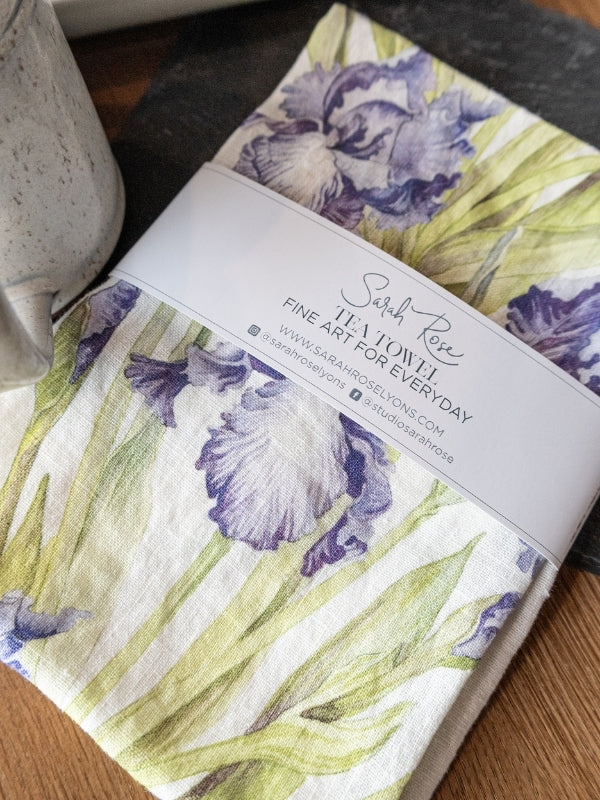 Kitchen: Iris Tea Towel - Image 4